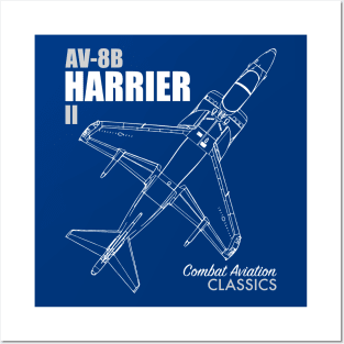 AV-8B Harrier II Posters and Art